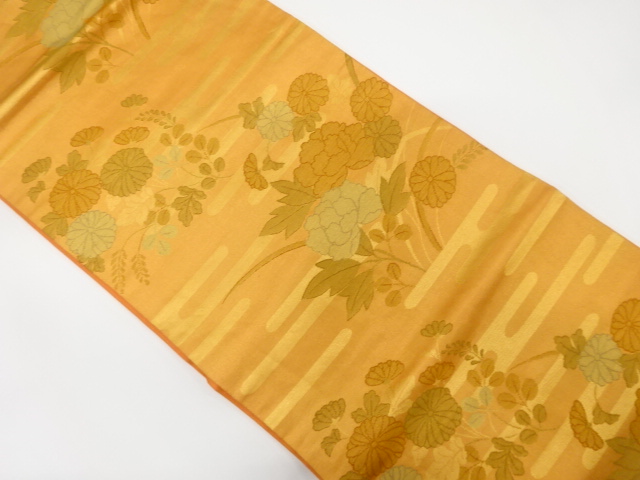 JAPANESE NAGOYA OBI / WOVEN EGASUMI PATTERN